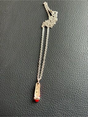 Salvatore Ferragamo Shoe Pendant Necklace with Box